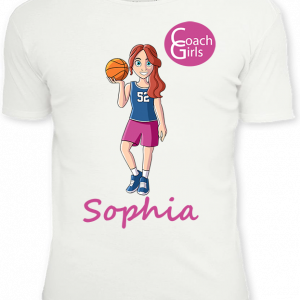 Sophia 52 - Black T-Shirt - Coach Girls Team